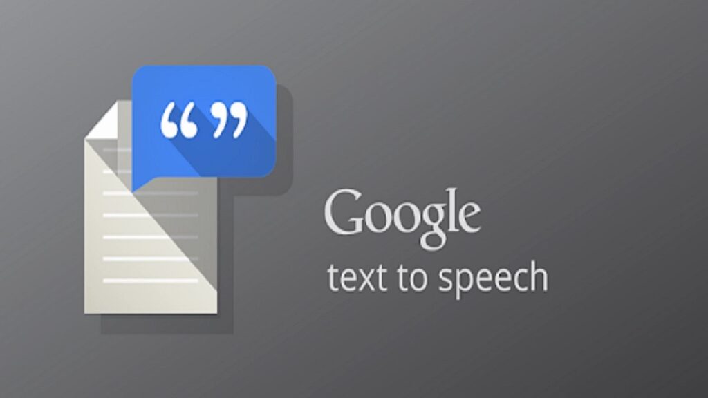 Google Text To Speech